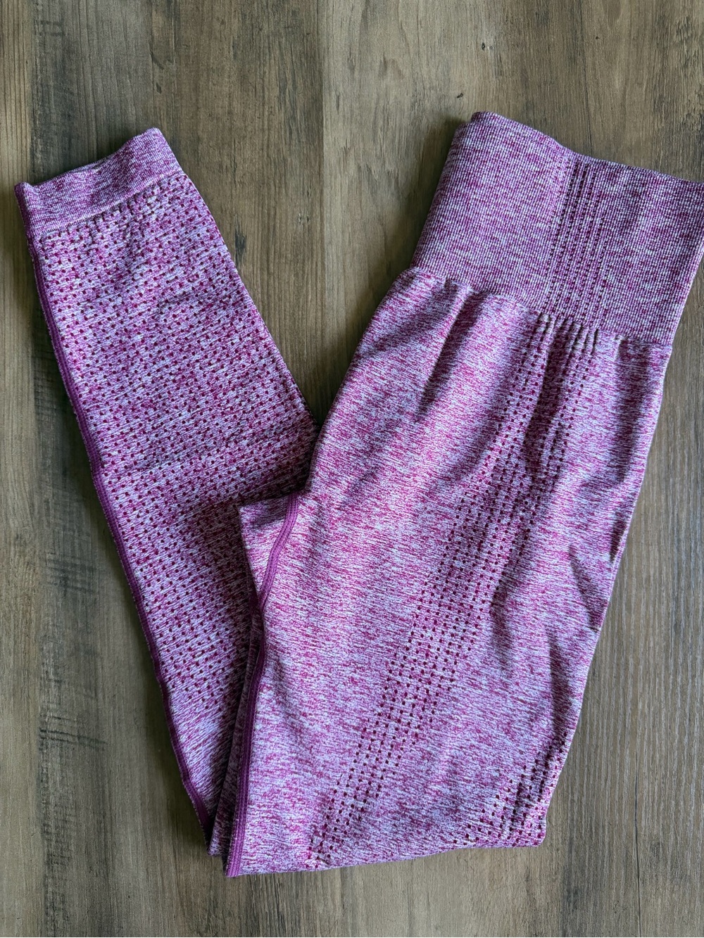 Pink High Waist Yoga Leggings for Women size Medium